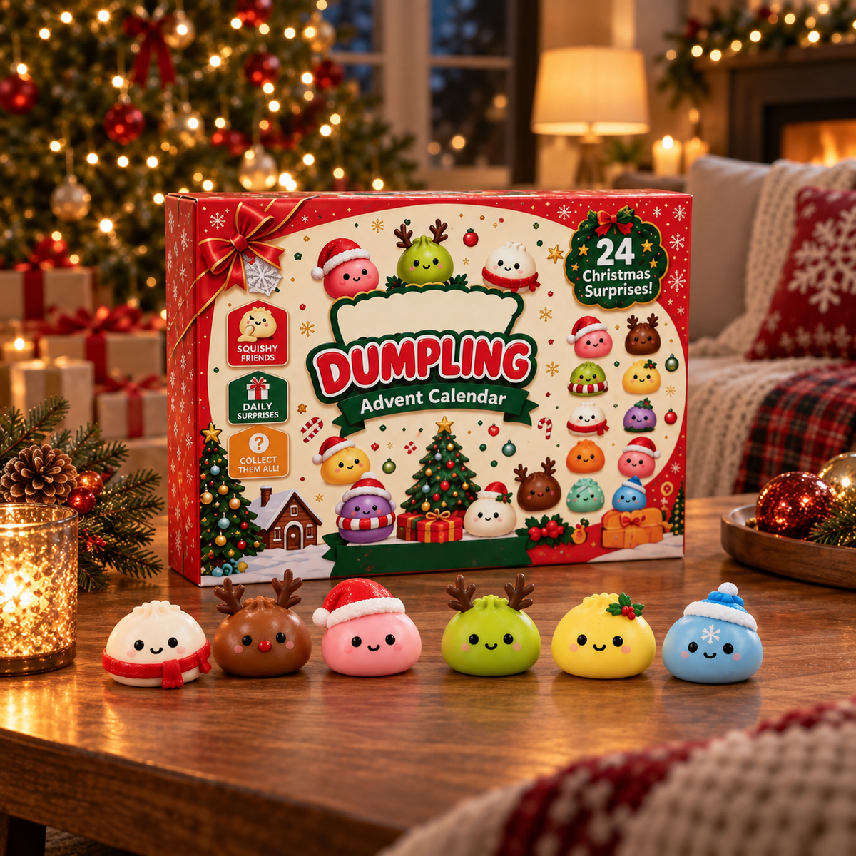 Kerst 2026 Squishy Adventskalender