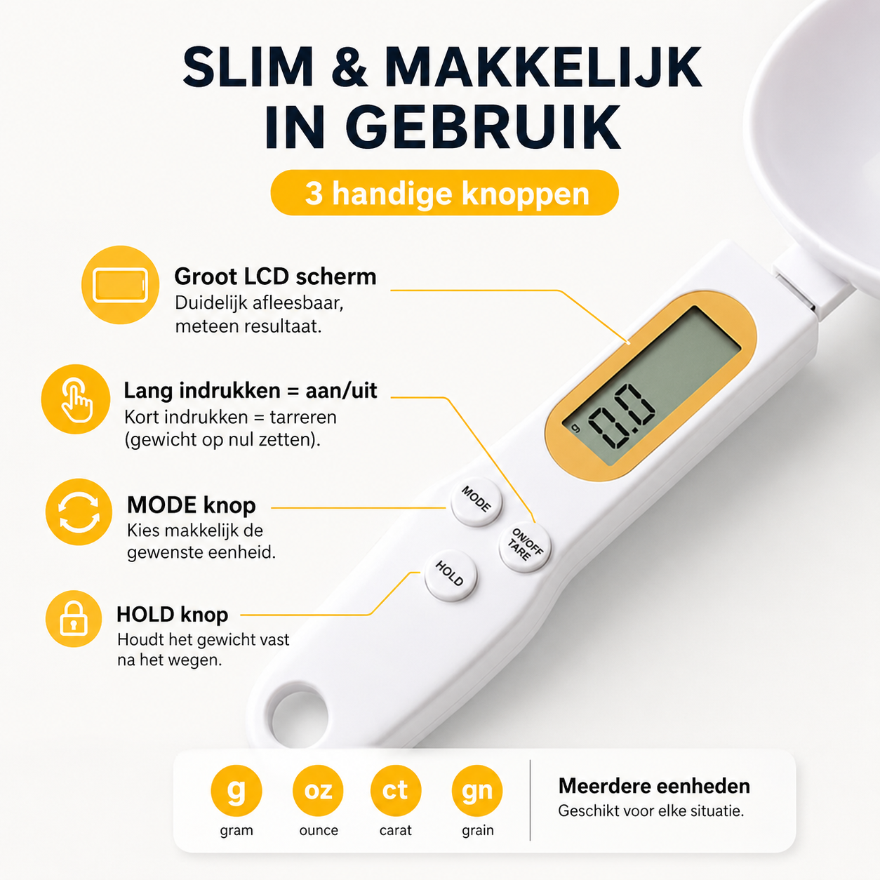 Digtitale Keuken Weeglepel