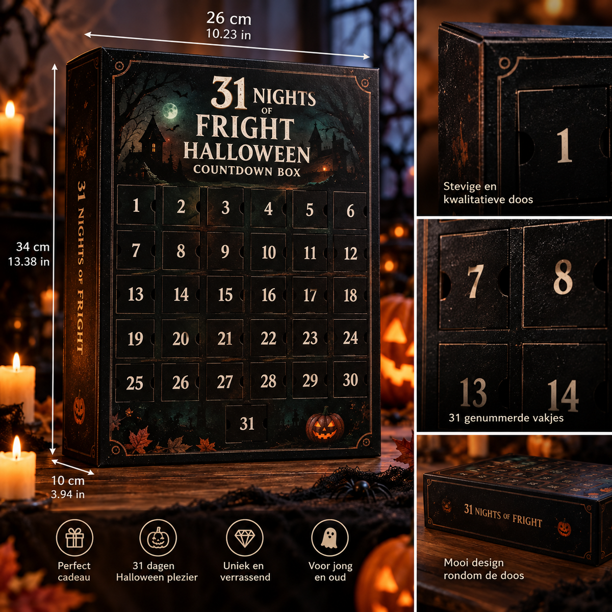 Halloween Figuurtjes Adventskalender