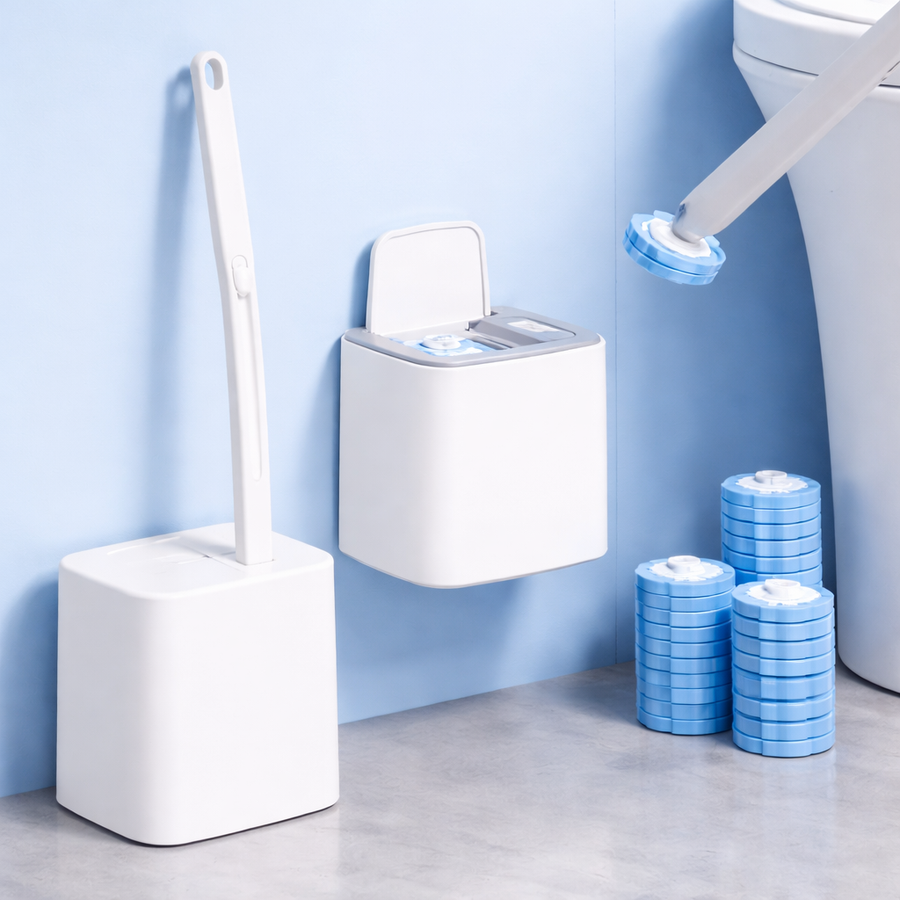 WC Schoonmaakborstel set
