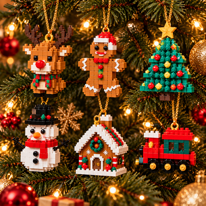MerryBricks™ | Kerst Adventskalender - 24 Feestelijke Bouwfiguren